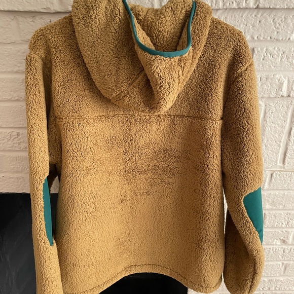 North face men’s tan half zip - Picture 2 of 4